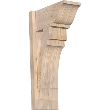 Ekena Millwork Merced Traditional Smooth Outlooker, Douglas Fir, 7 1/2"W x 14"D x 26"H OUT08X14X26MRC01SDF